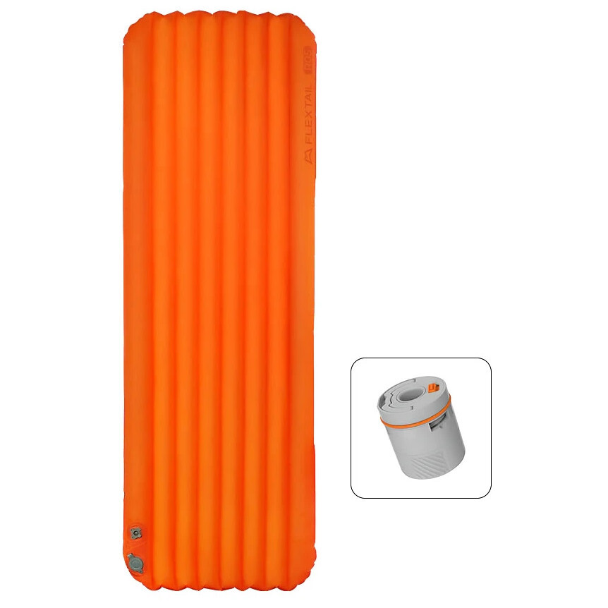 Nafukovací karimatka Flextail TINY Sleeping Pad R05 AVS - Regular Long 196 cm Velikost karimatky: Regular / Barva: oranžová