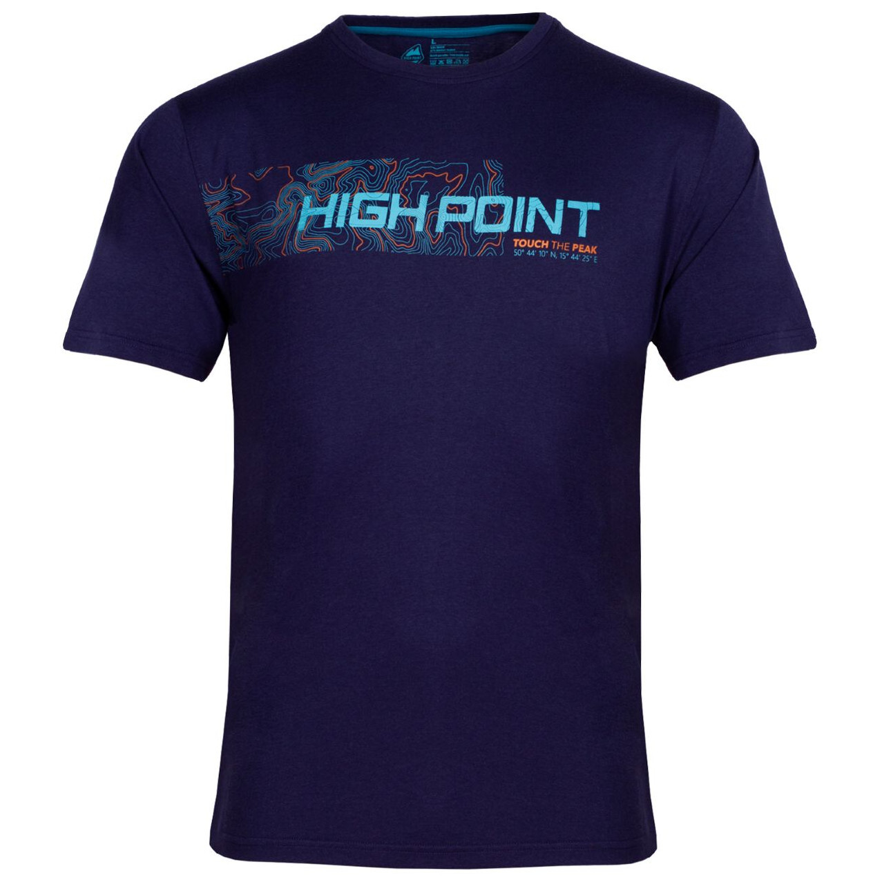 Pánské funkční triko High Point Atlas T-shirt Velikost: M / Barva: tmavě modrá