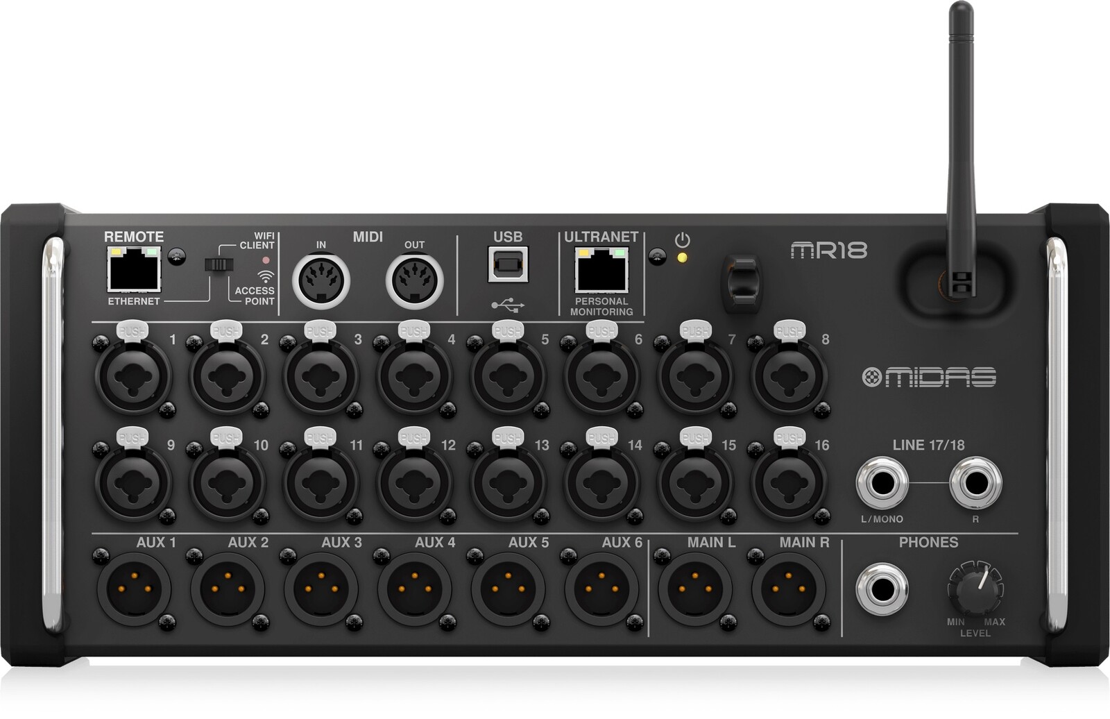 Midas MR18 (rozbalené)