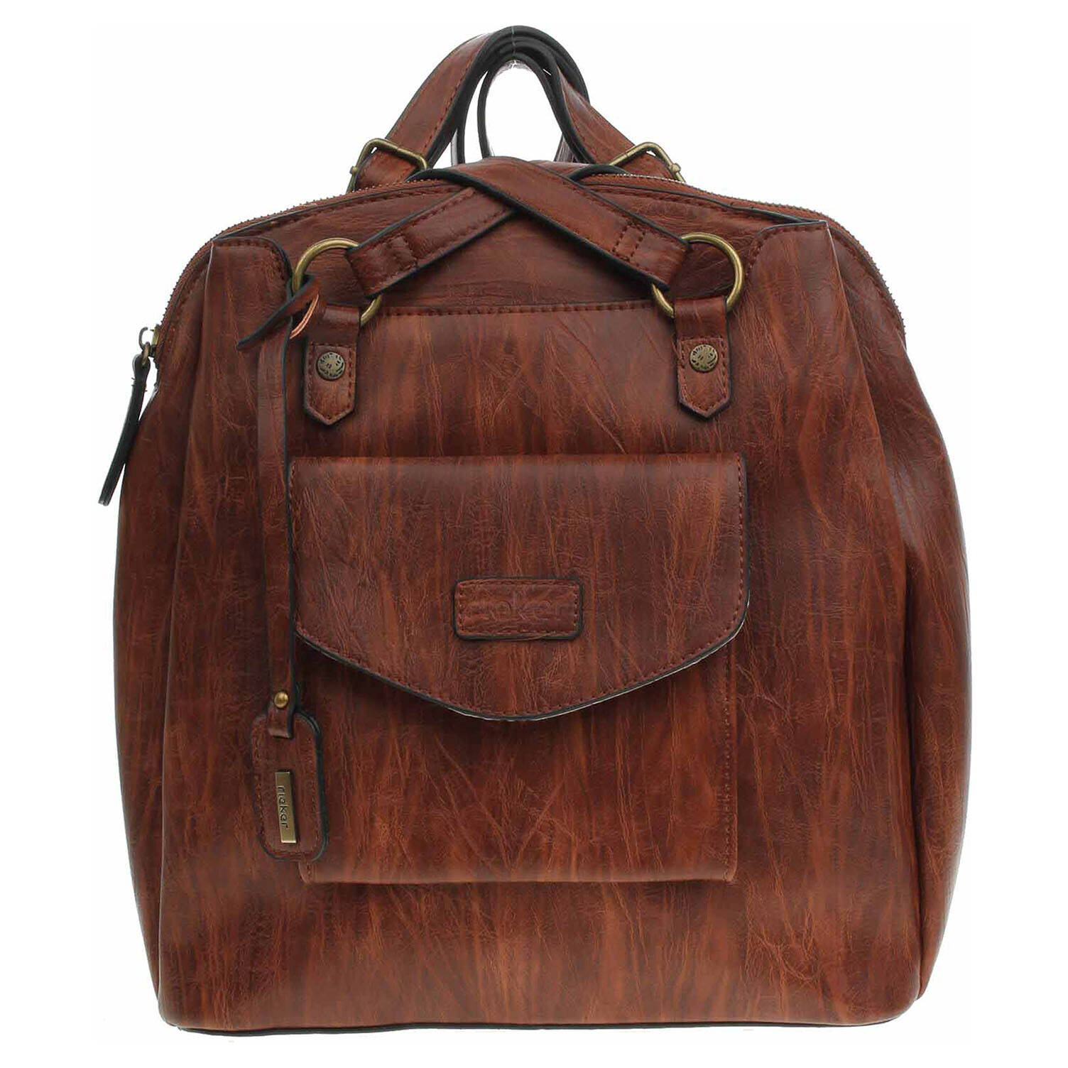 Ecco Rieker dámský batoh H1036-22 braun 11601605