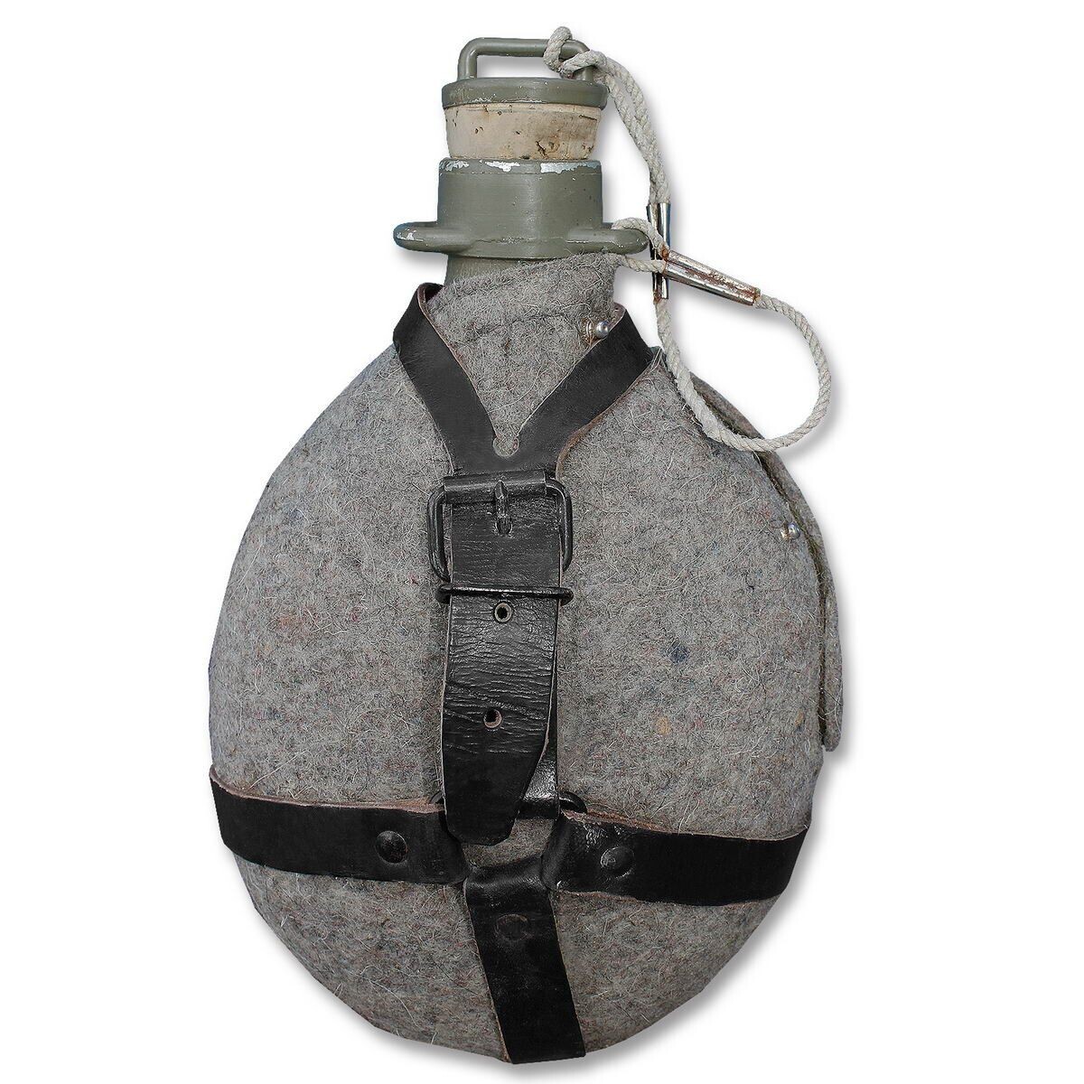 Polní láhev (čutora) hliník ČSLA AČR s obalem Varianta: uzávěr plastový (nový komplet)