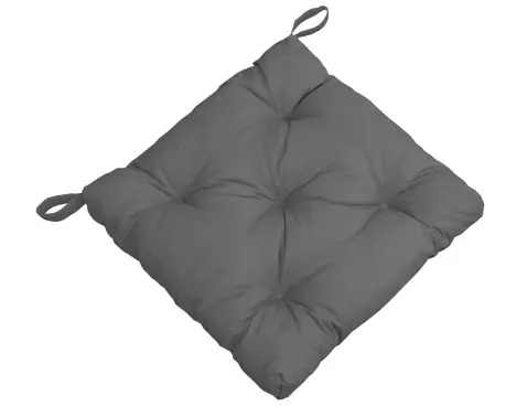 Podsedák na židle Gesa 40x40 cm, antracitový