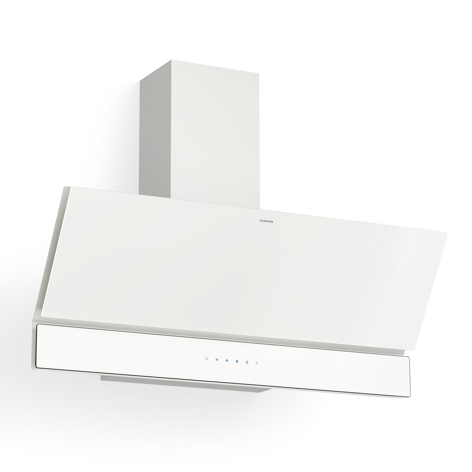 Klarstein Velaire digestoř, Elegantní, minimalistická, výkonná, Energetická třída A++, 820 m³/h, 90 cm