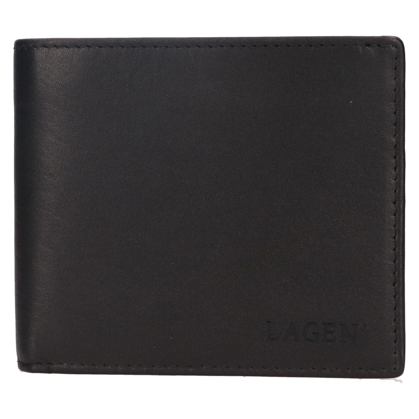 Pánská kožená peněženka Lagen Clovis - černá