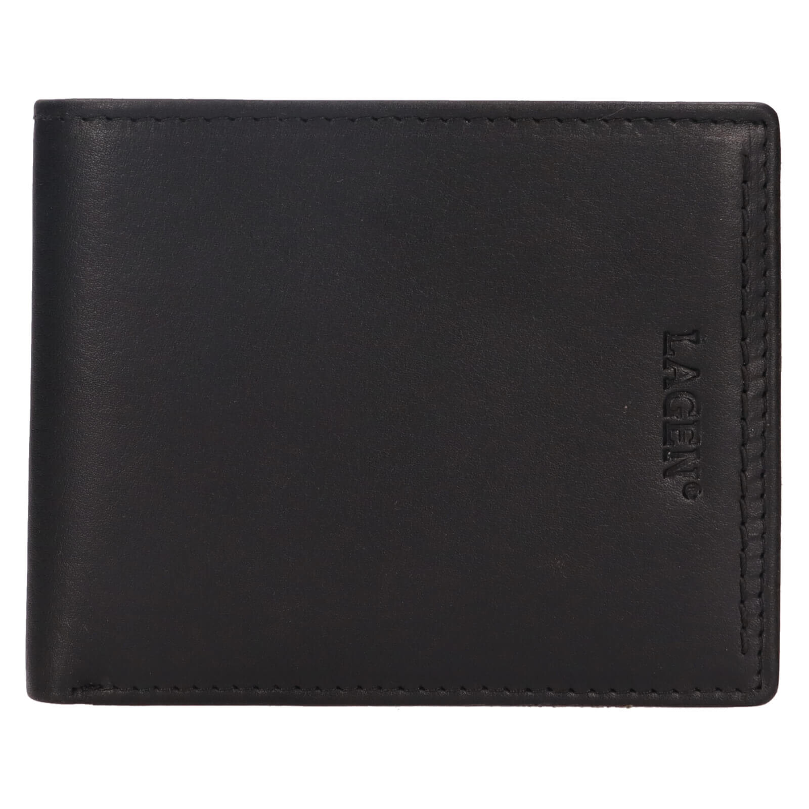 Pánská kožená peněženka Lagen Alarich - černá