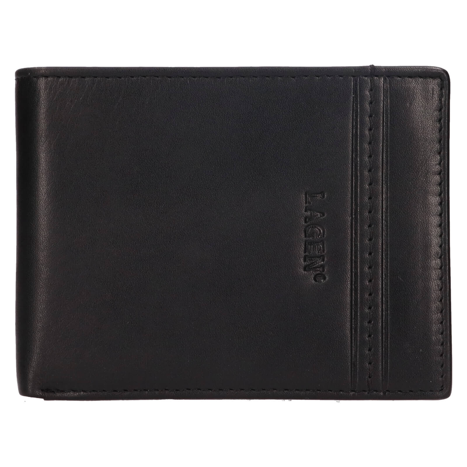 Pánská kožená peněženka Lagen Celestin - černá