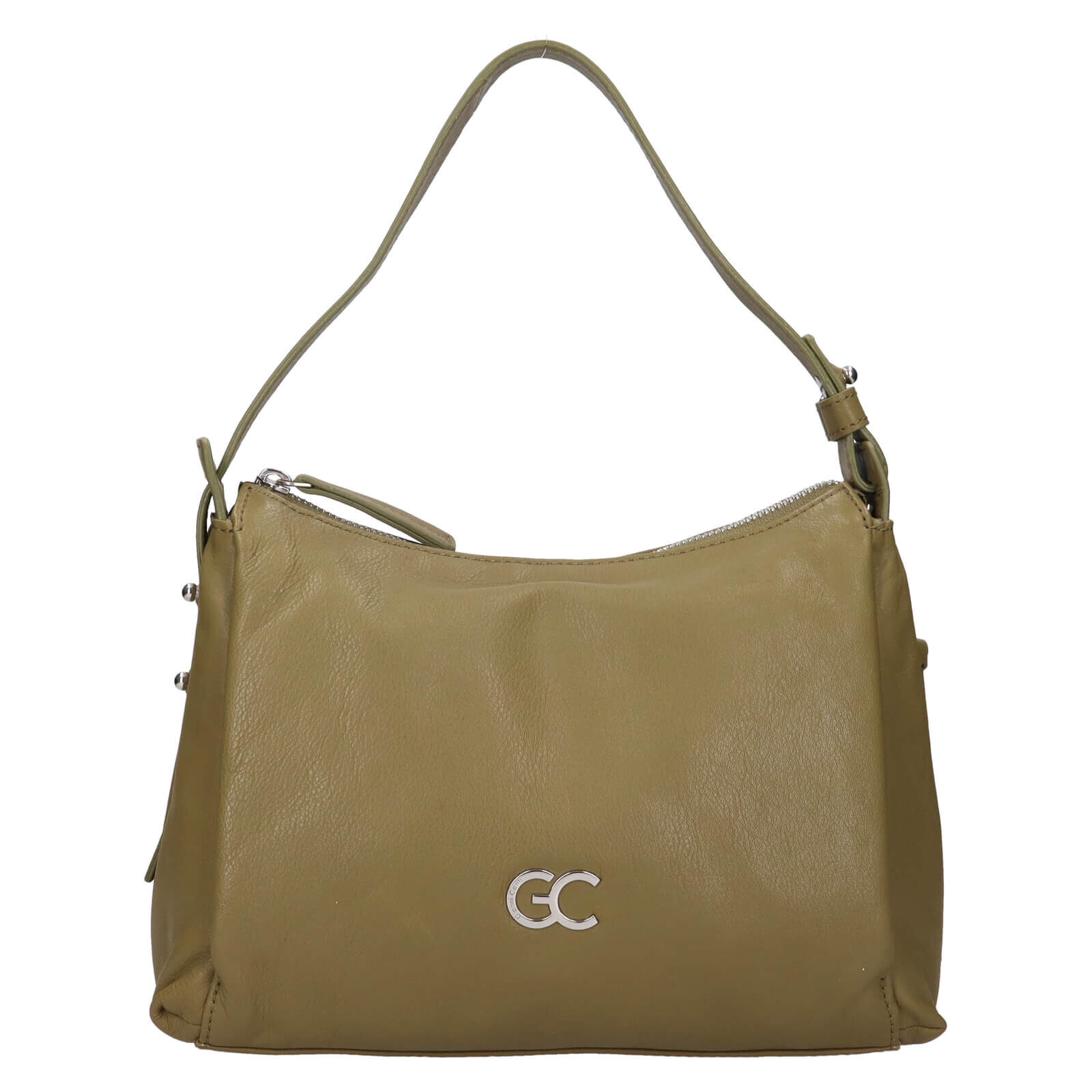 Dámská kožená kabelka Gianní Conti Vivien - zelená