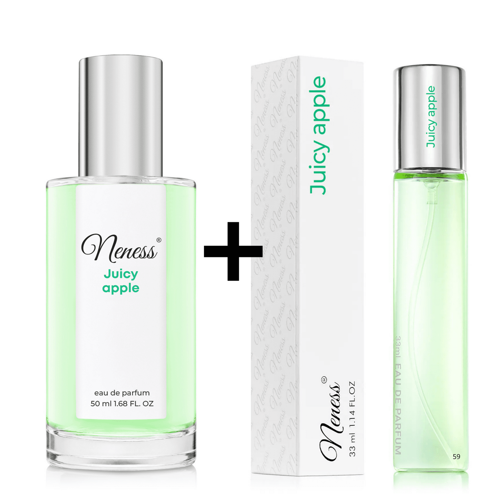 Neness Juicy Apple parfémovaná voda dámská 50ml + 33ml