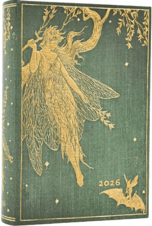 Diář Paperblanks 2026, Olive Fairy - 12M, Mini, Day-at-a-Time