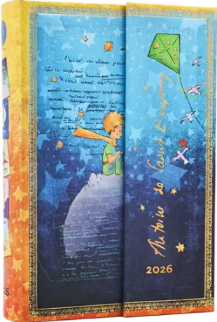 Diář Paperblanks 2026, Saint-Exupéry, The Little Prince - 12M, Mini, Day-at-a-Time