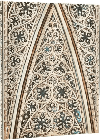 Diář Paperblanks 2026, Vault of the Milan Cathedral - 12M, Ultra, vertikální