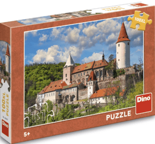 Puzzle Hrad Křivoklát 100 XL dílků