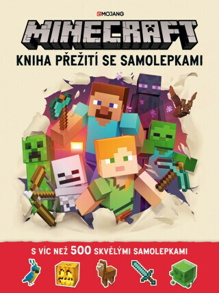 Minecraft - Kniha přežití se samolepkami - kolektiv autorů