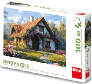 Puzzle Chata v údolí XL 100 ks