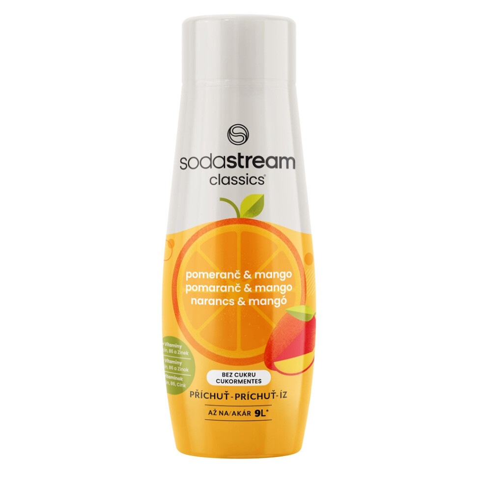 SODASTREAM Příchuť pomeranč mango zero 440 ml