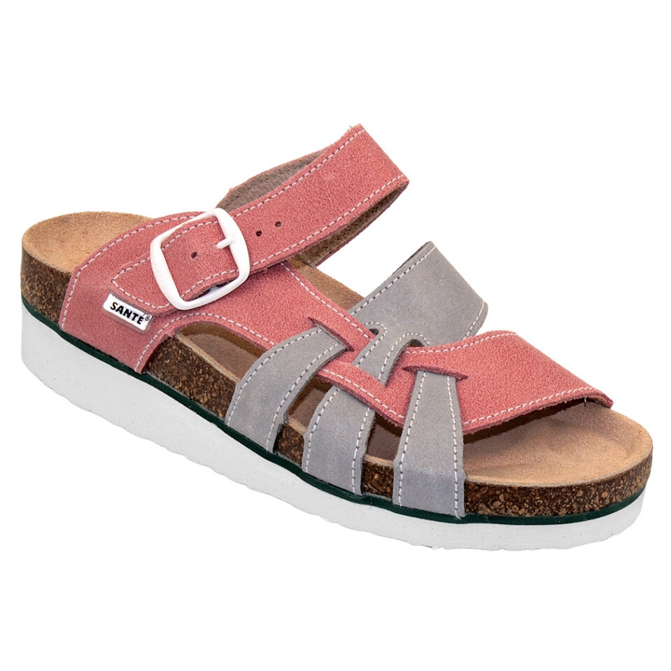 SANTÉ Dámská zdravotní obuv s podporou klenby růžová 1 pár, Velikost obuvi: 37