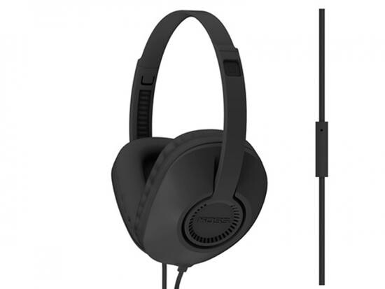 KOSS UR23iK sluchatka vysokej kvality - v ciernom prevedeni