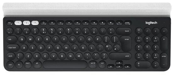 Logitech K780 Multi-Device - Klávesnice - Bluetooth, 2.4 GHz - britská - bílá, 920-008041