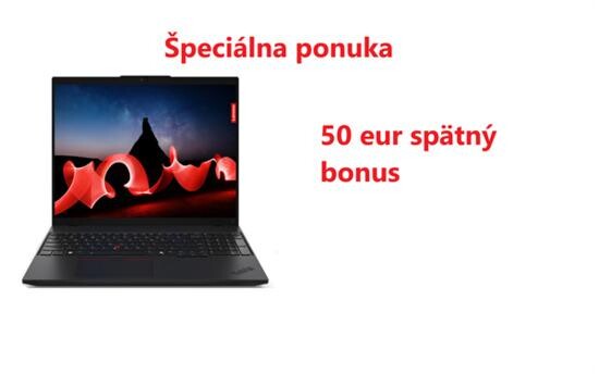 Lenovo TP L16 G1, Ultra 7-155U, 16.0˝ 1920x1200 WUXGA, UMA, 16GB, SSD 1TB, W11Pro, matný, 3y OS, 21L3004GCK