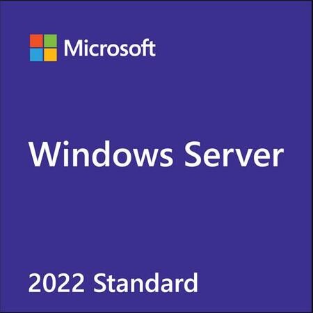 Microsoft OEM Windows Server Standard 2022 English 64Bit 1pk DSP OEI DVD 16 Core, P73-08328