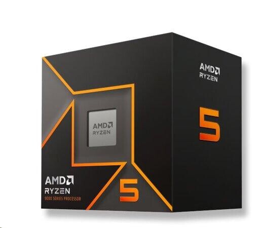 AMD Ryzen 5 6C/12T 9600 (3.8GHz/5.2GHz,38MB,65W,AM5) with Radeon Graphics+Wraith Stealth Cooler, 100-100000718BOX