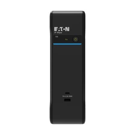 EATON UPS 3P Ellipse 700 USB FR, Off-line, Tower, 700VA/420W, výstup 4x FR (CZ), USB, bez ventilátoru, 3P700UF