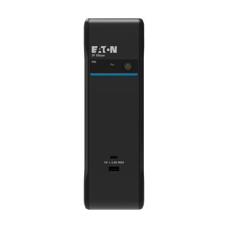 EATON UPS 3P Ellipse 700 USB IEC, Off-line, Tower, 700VA/420W, výstup 4x IEC C13, USB, bez ventilátoru, 3P700UI
