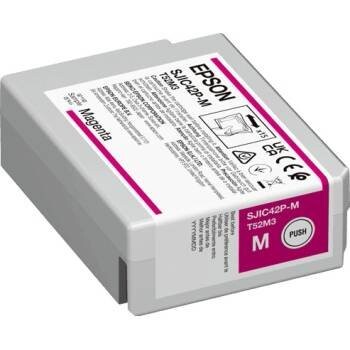 Epson atrament ColorWorks C4000 magenta 50ml, C13T52M340