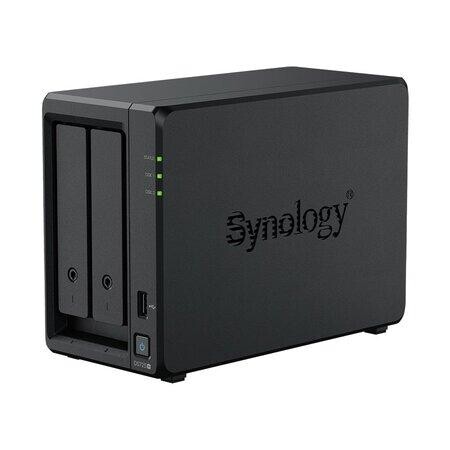 Synology DiskStation DS725+, 2-bay NAS, CPU DC AMD Ryzen R1600 64bit, RAM 4GB, USB-C, LAN 1x 2.5GB + 1x 1Gb, DS725+
