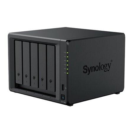 Synology DiskStation DS1525+, 5-bay NAS, CPU QC AMD Ryzen V1500B 64bit, RAM 8GB, 2x USB 3.2, LAN 4x 2.5Gb, 2x NVMe, DS1525+