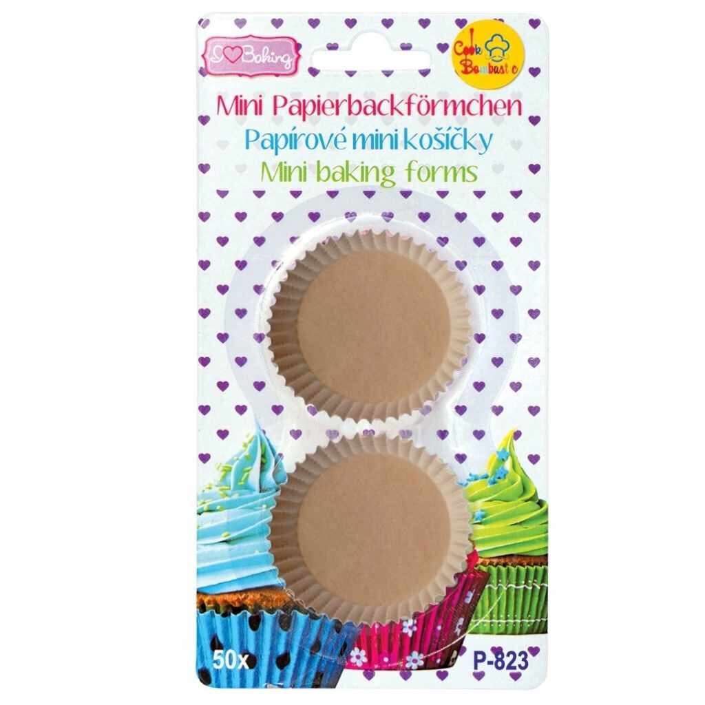 Alvarak Cukrářské mini košíčky Kraft 50ks