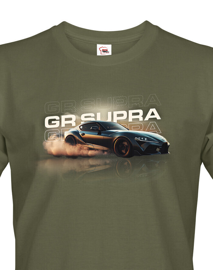 Pánské tričko Toyota Supra GR  - tričko pro milovníky aut