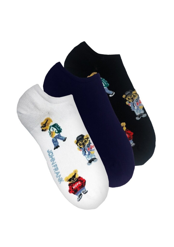 Pánské ponožky John Frank JF3SS10 3Pack