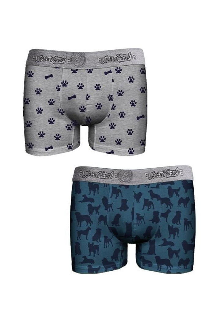 Pánské boxerky John Frank JF2BEF34 2pack