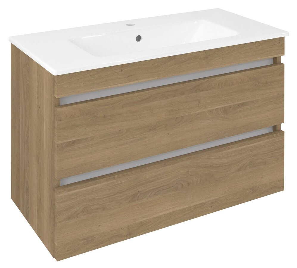 SAPHO EZARA umyvadlová skříňka 78x54x39cm, dub cuneo EZ792-2525