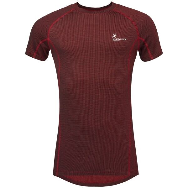 Klimatex LYNX KLIMAFEEL Pánské funkční triko, vínová, velikost