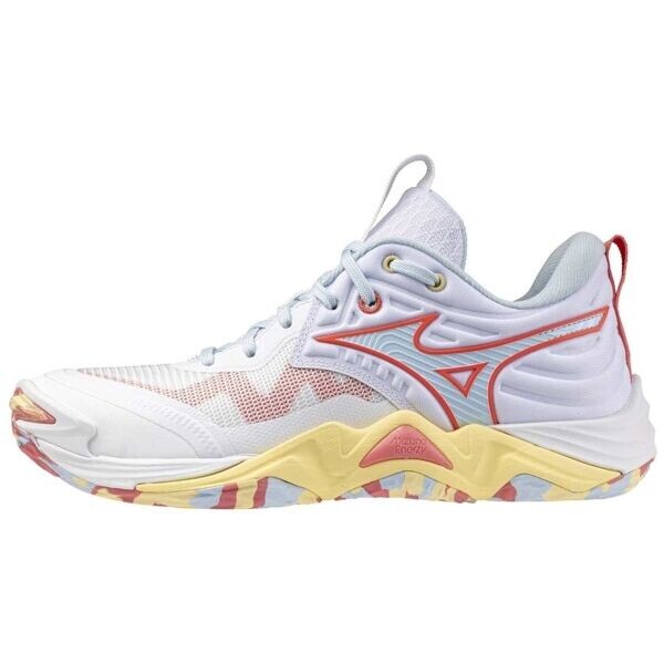 Mizuno WAVE MOMENTUM ELITE Dámská volejbalová obuv, bílá, velikost 41