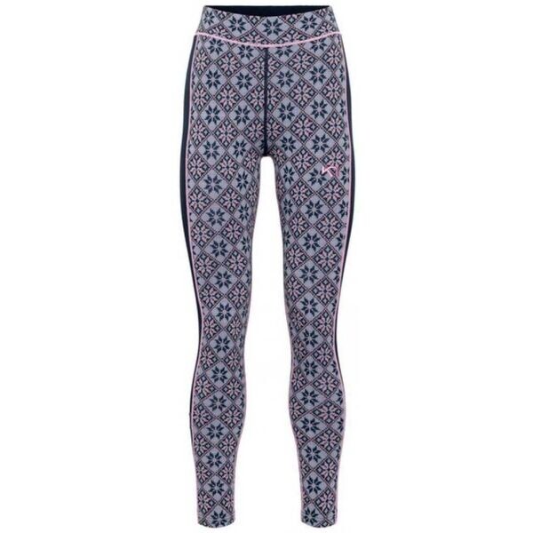 KARI TRAA ROSE Dámské termo kalhoty, modrá, velikost