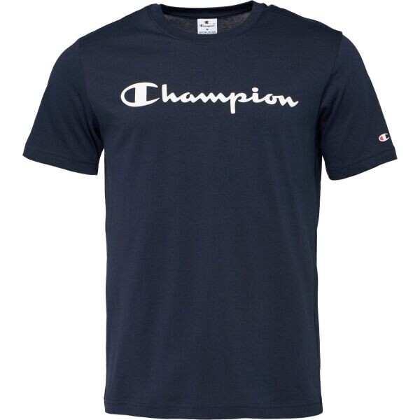 Champion SS TEE Pánské tričko, tmavě modrá, velikost