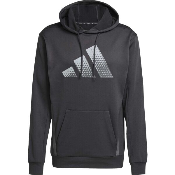 adidas GAME & GO BIG LOGO TRAINING Pánská mikina, černá, velikost XXL