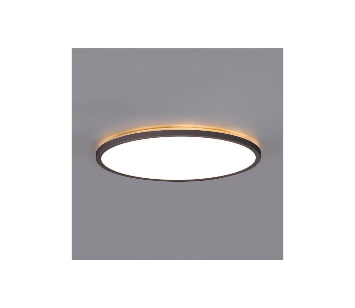 LED Koupelnové stropní svítidlo NIVERA LED/12W/230V IP54 pr. 22,5 cm černá