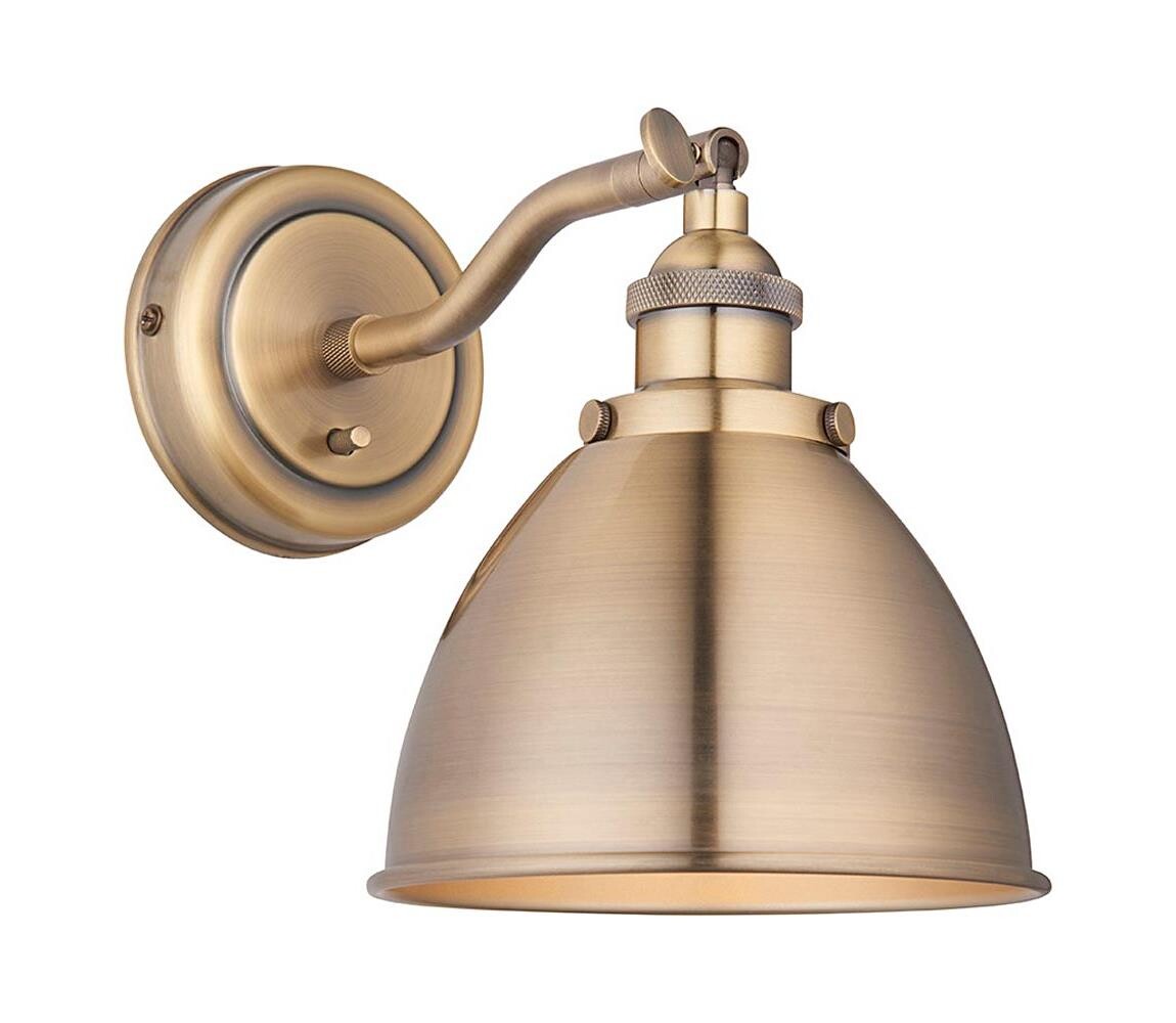 Endon Endon 98746 - Nástěnné bodové svítidlo FRANKLIN 1xE14/7W/230V mosaz