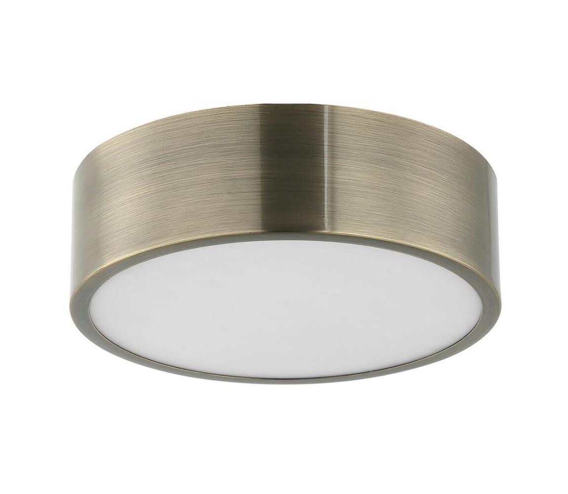 Stropní svítidlo DANTE 1xE27/60W/230V pr. 26 cm patina