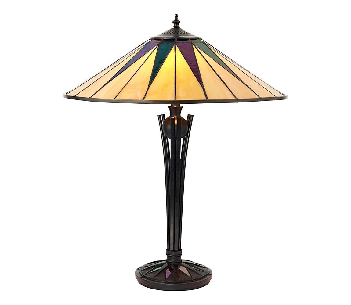 Endon Endon 64045 - Stolní lampa DARK STAR 2xE27/60W/230V pr. 49 cm