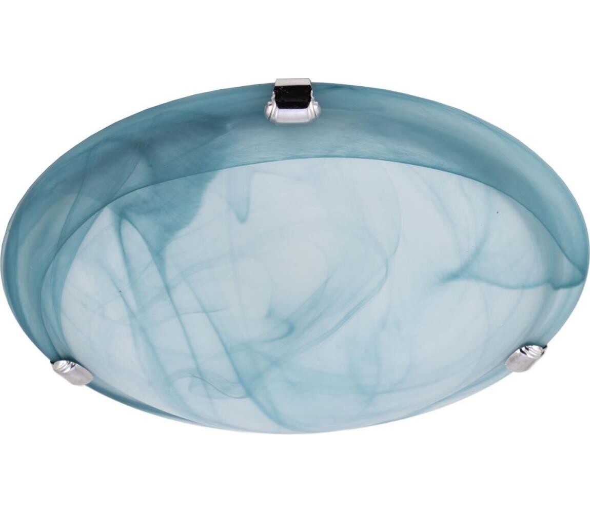 Redo Redo 05-682 - Stropní svítidlo VIRGINIA 1xE27/42W/230V pr. 25 cm modrá