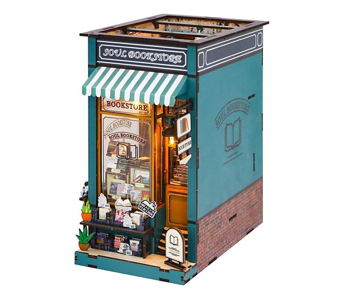 2Kids Toys 2Kids Toys - 3D skládačka LED Zarážka na knihy Knihkupectví duše 2xAAA