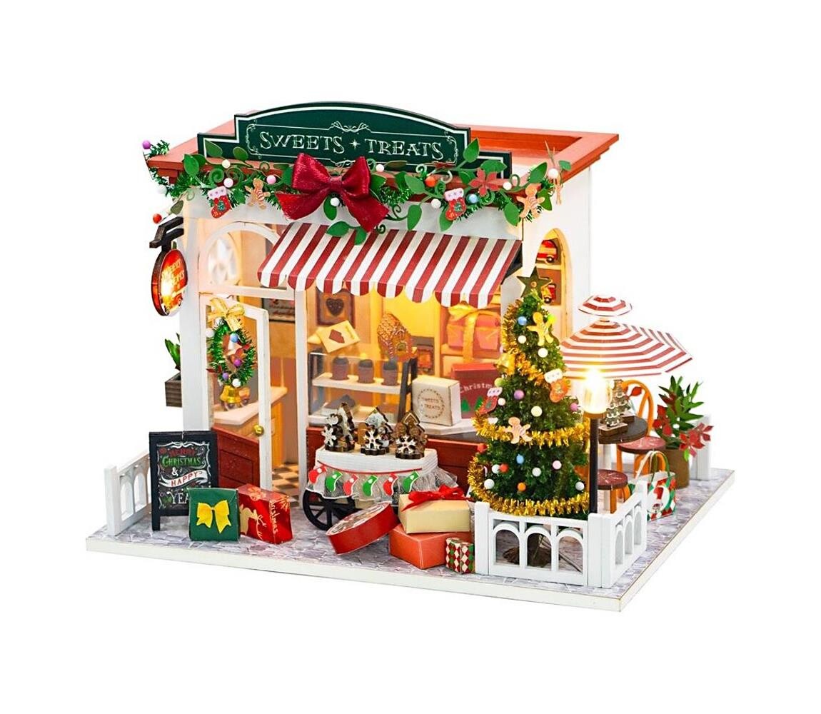 2Kids Toys 2Kids Toys - Miniatura domečku Vánoční cukrárna 2xAAA