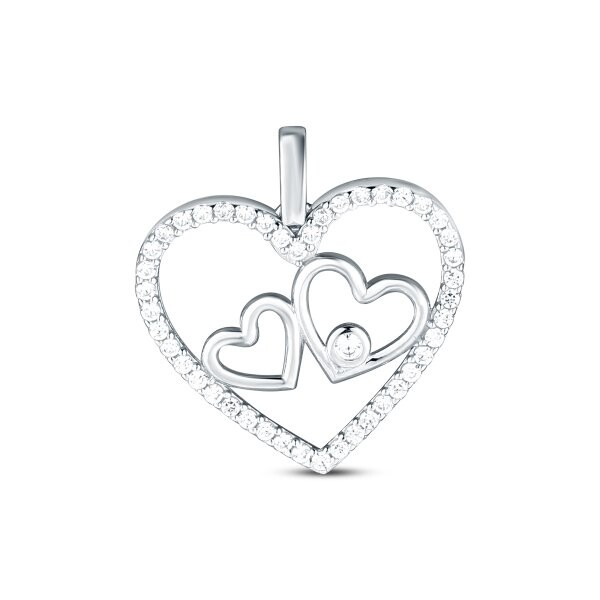 Přívěsek se syntetickými kameny 346-578-531999 1.20g