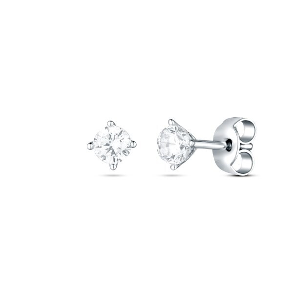 Náušnice se syntetickými kameny 336-578-000559 1.00g