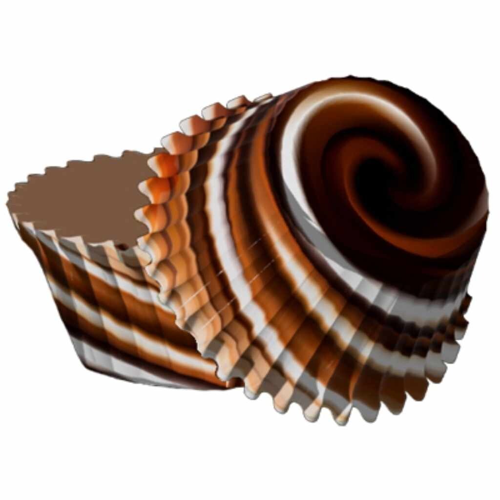 Alvarak Cukrářské mini košíčky Spirála 50ks